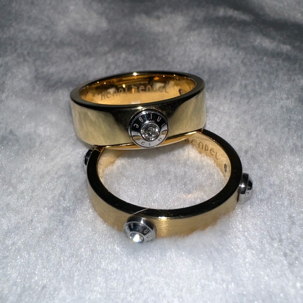 Henri Bendel Miss Stack Ring Gold